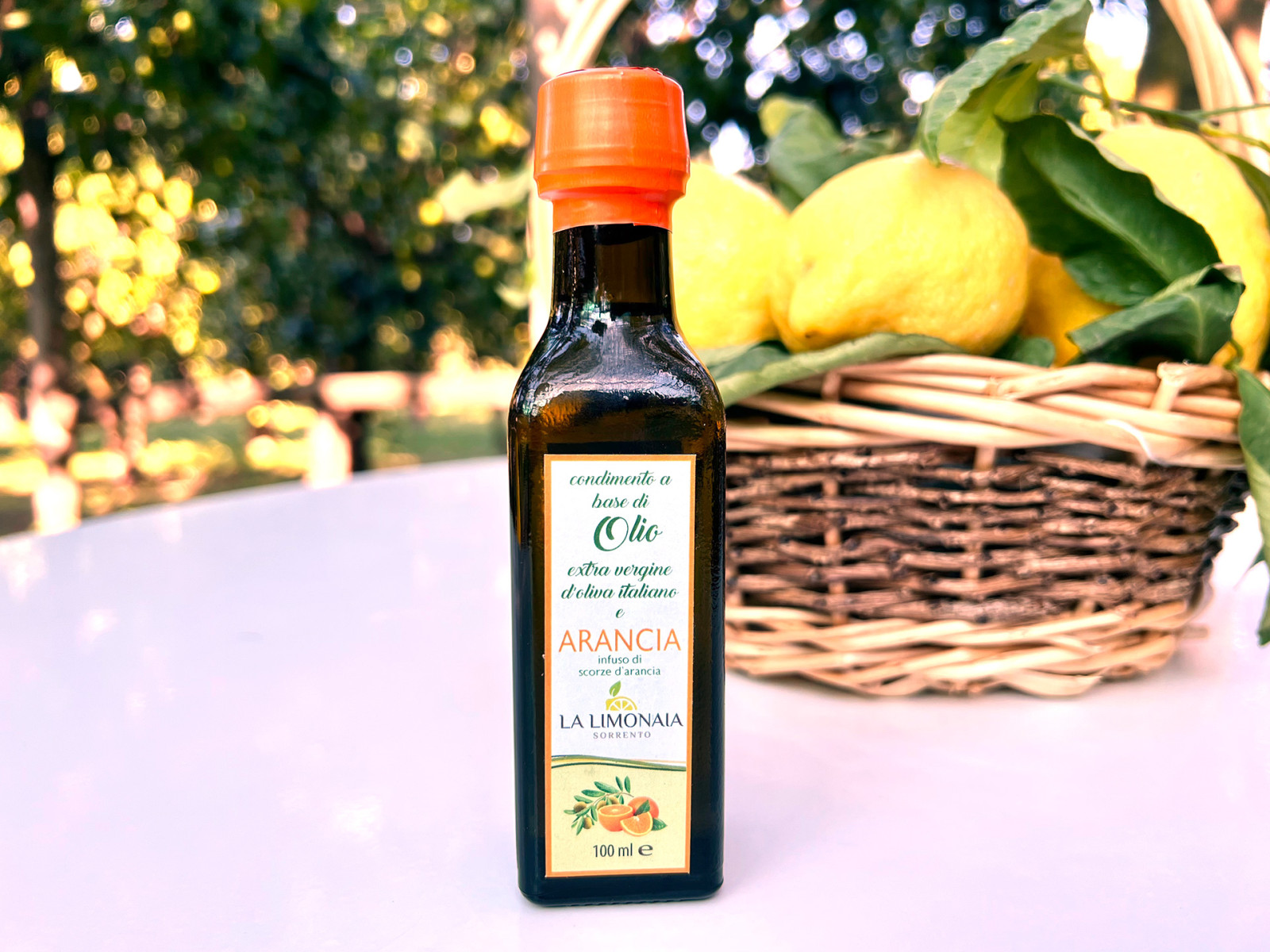 Extra Virgin Olive Oil with Orange flavour 100ml